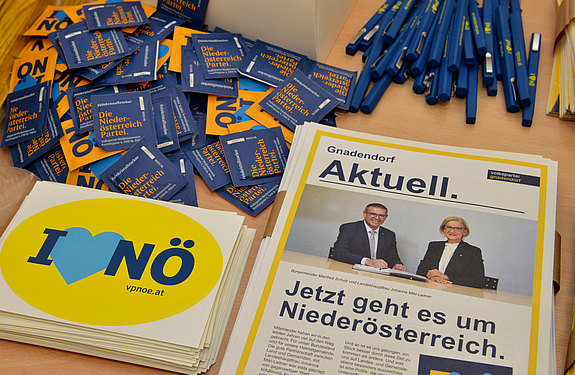Wahlwerbung für die Landtagswahl 2023