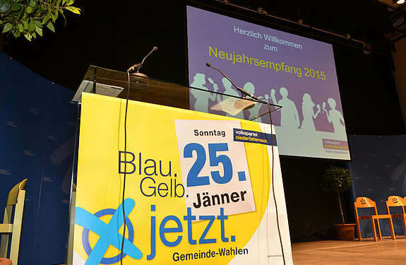 Neujahrsempfang 2015 der Bezirkspartei Mistelbach