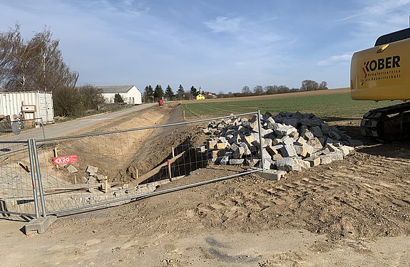 Bauprojekt Hochwasserschutz Gnadendorf